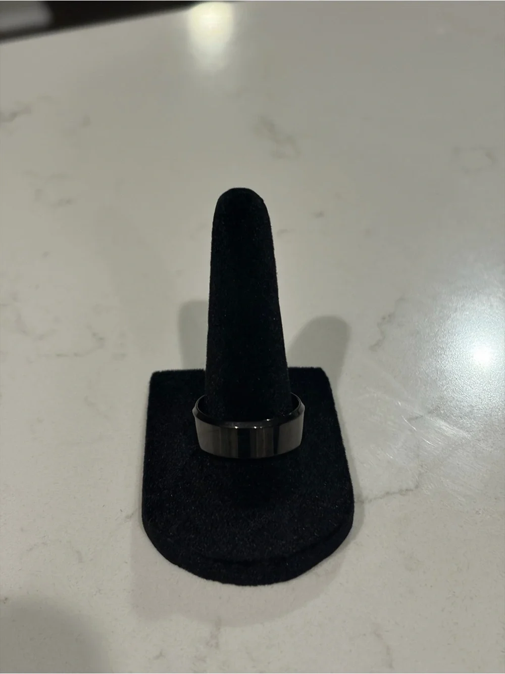 Black Stainless Steel Ring